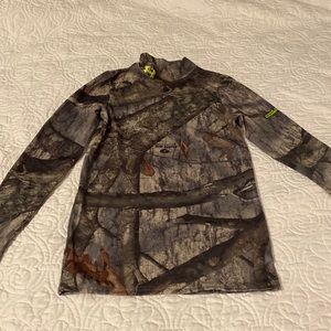 Boys Camo Under Armour shirt